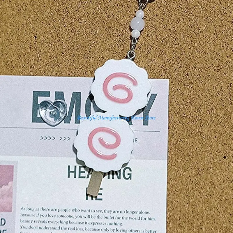 

E56A Silicone Mold for DIY Keychain Pendant Necklace Epoxy Resin Jewellery Making