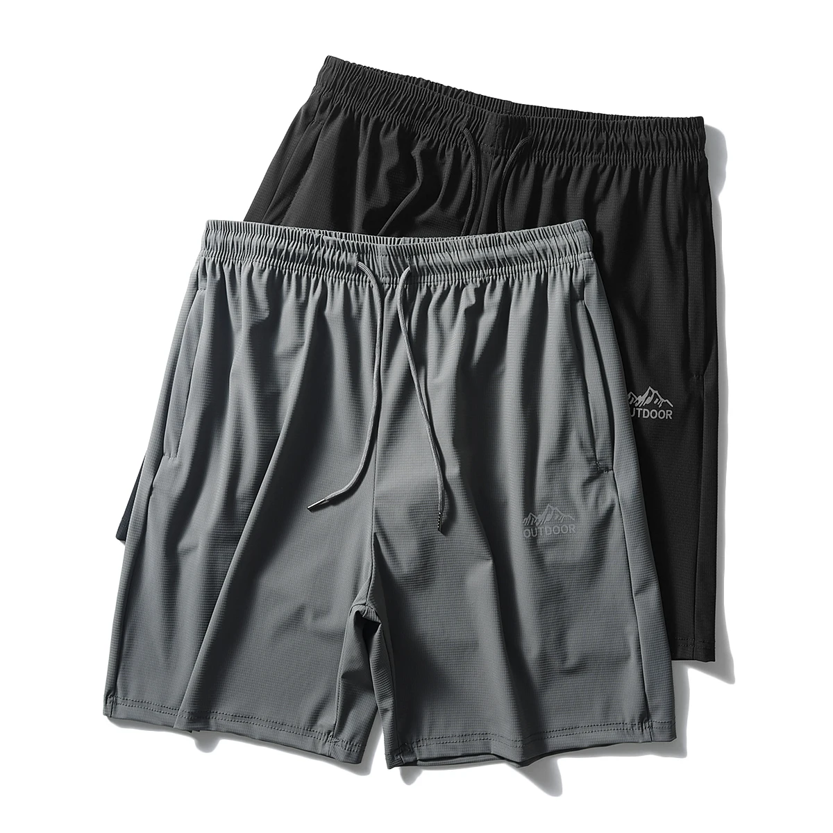 

Outdoor Sports Series Ice Silk High Elastic Qui Dry Breathable Men's Running Casual orts Summer Faion Urban Sle Strai...