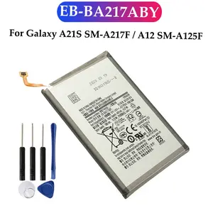 Bilashmart BackShell 5000mAh EB BA217ABY Phone Battery Galaxy A21s A13 4G SM A217F / A12 SM A125F + Free Tools