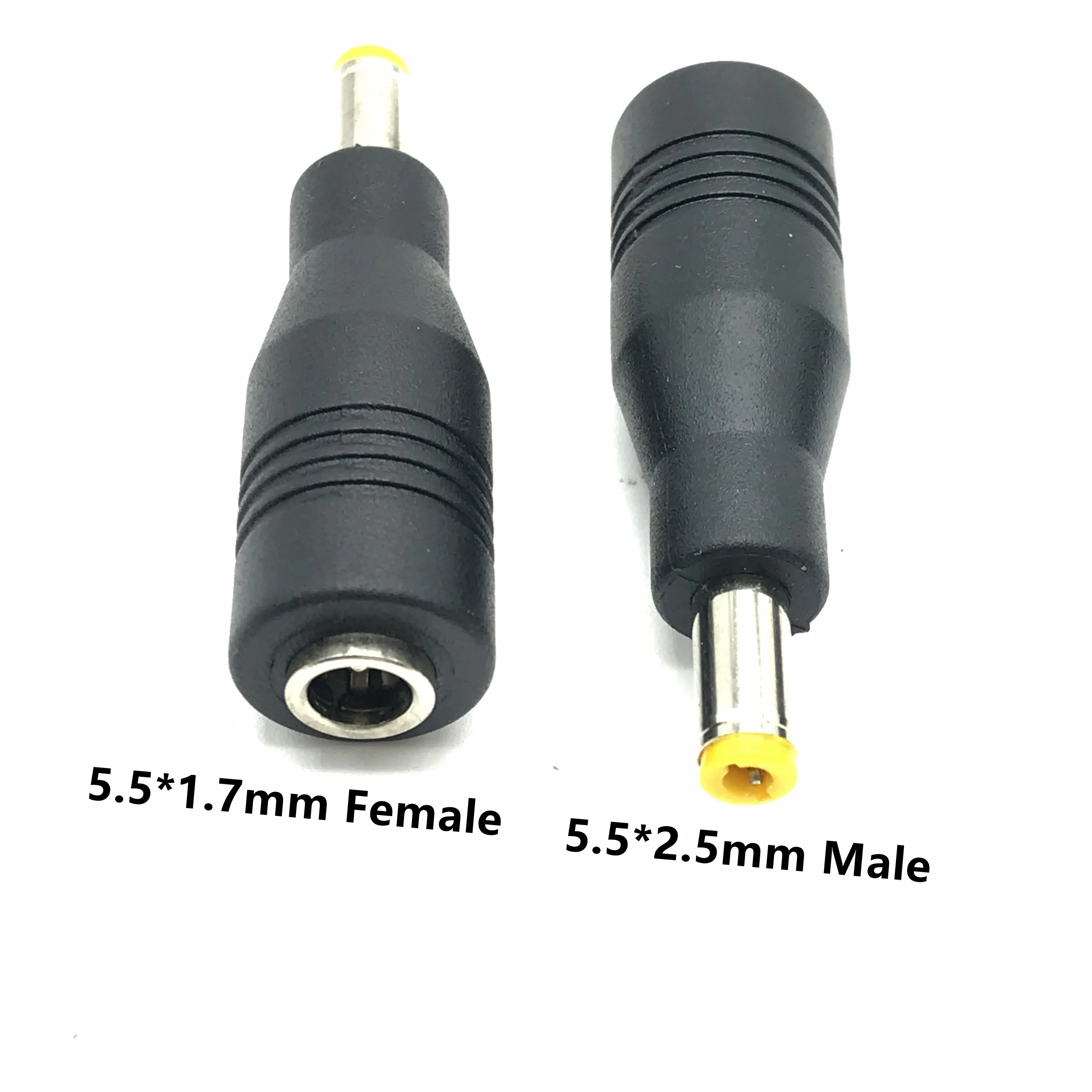DC5.5 * 1.7 مللي متر أنثى إلى 5.5*2.5 مللي متر ذكر لشركة أيسر محول الطاقة التوصيل تيار مستمر