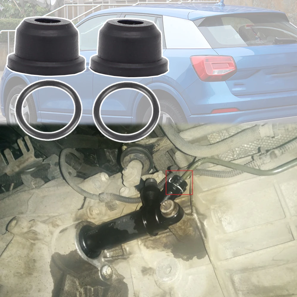 

For Audi Q2 2023 2021 2020 2019 2018 2017 Car Clutch Slave Master Cylinder Pipe Seal Repair 02F141143A 1K0798741 Accessories