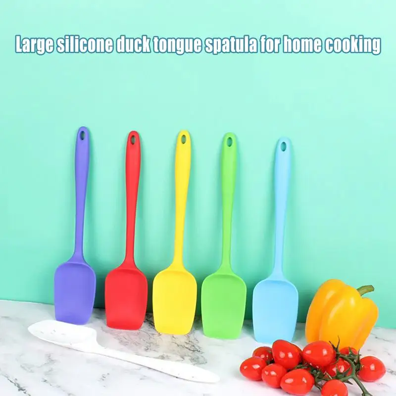 Large Silicone Square-head Spatula For Home Cooking, Baking And Decorating Tools, Cake And Butter Spatula