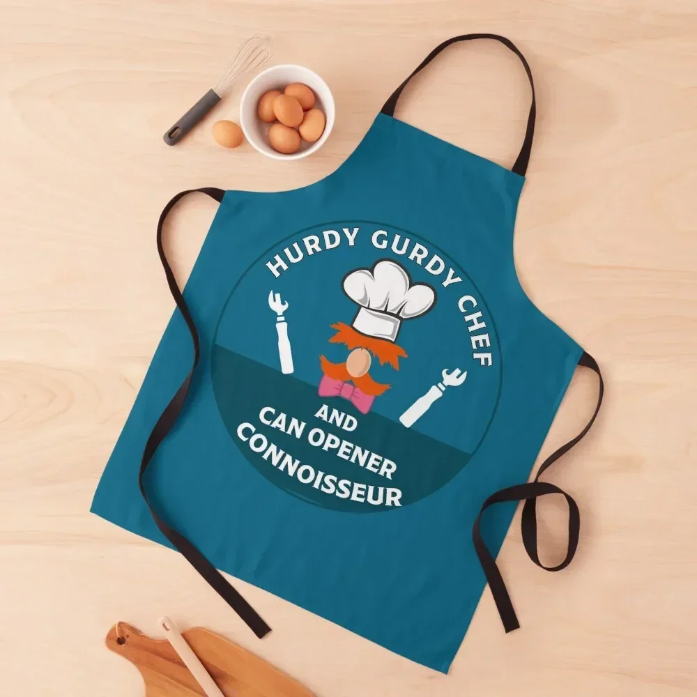 Hurdy Gurdy Bork Bork Can Chef - Bad Cook Apron custom women's kitchen Kitchen Items For Home Children'S Apron