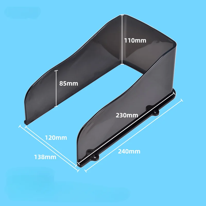 Outdoor Rain-Proof Cover for Facial Recognition Access Control Device with Sunshade and Anti-Theft Protection