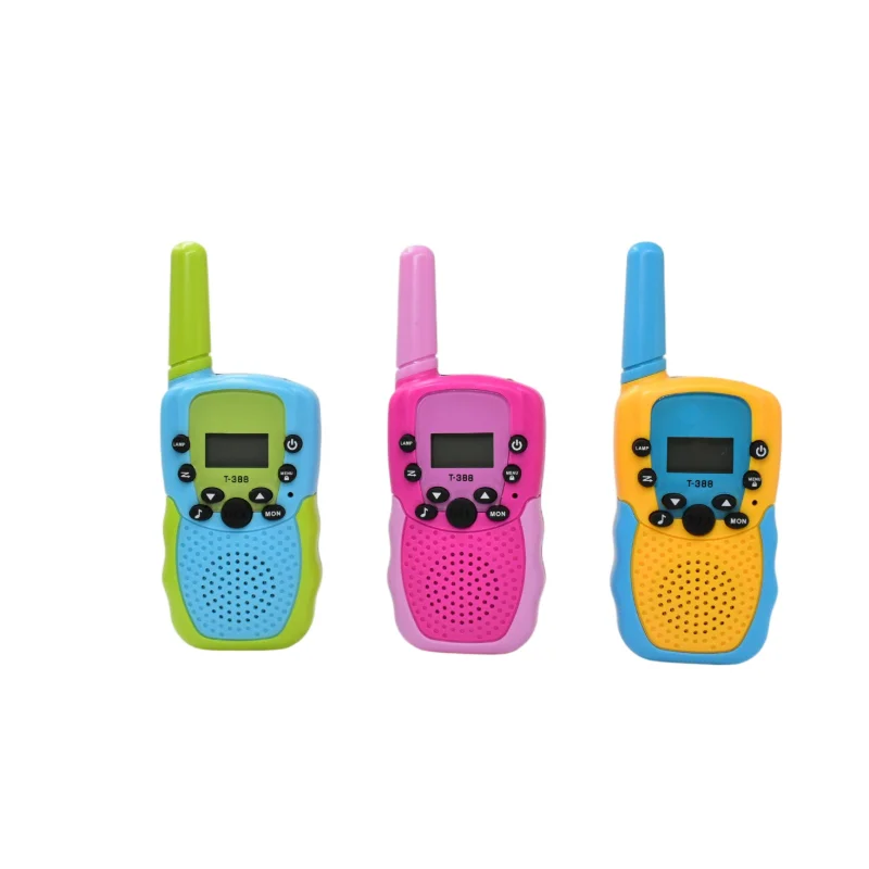 Mini Walkie Talkie Children Toy Color Children's Walkie-Talkie Outdoor Safety Communication Fun Educational Gift