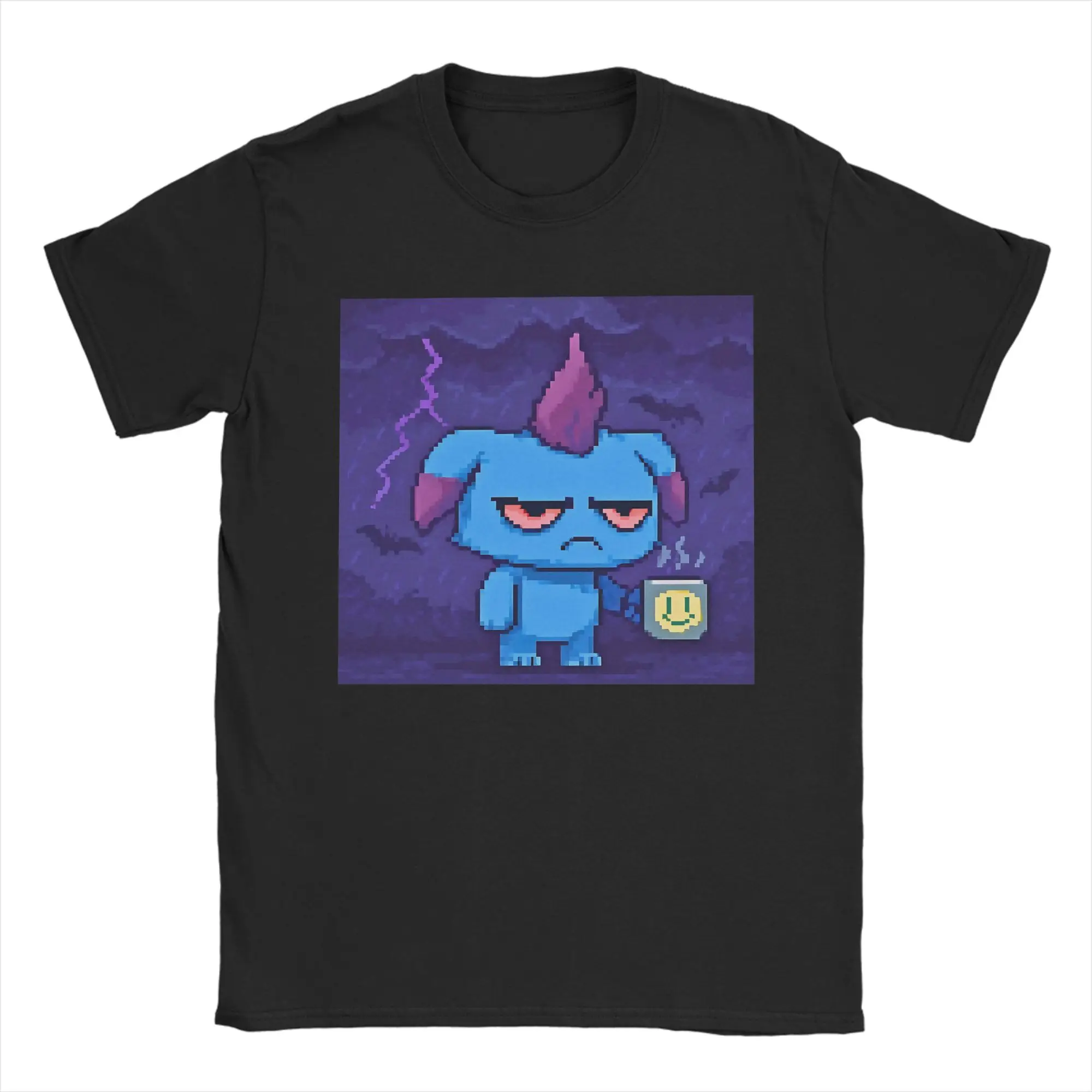 8Bit Pal Depressos T-Shirts for Men Women  Fashion Cotton Tee Shirt Crew Neck Short Sleeve T Shirt Summer Clothing