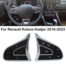 For Renault Koleos Kadjar 2016 2017 2018-2023 Car Front Multifunctional Steering Button Wheel Audio Volume Control Button Switch