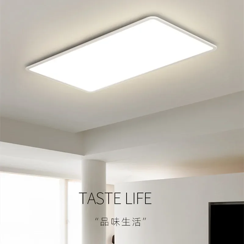 Modern Ultra thin Rectangular Led Ceiling Lamp Minimalist Living room Bedroom Home Deco Ceiling Lights Indoor Lighting Fixtures