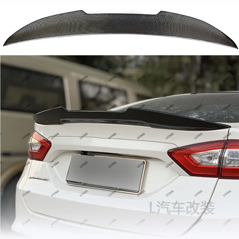 For Ford Mondeo/Fusion Auto Accessories New Model 100% High Quality Carbon Fiber Rear Wing Spoiler 2013 2014 2015 2016 2017