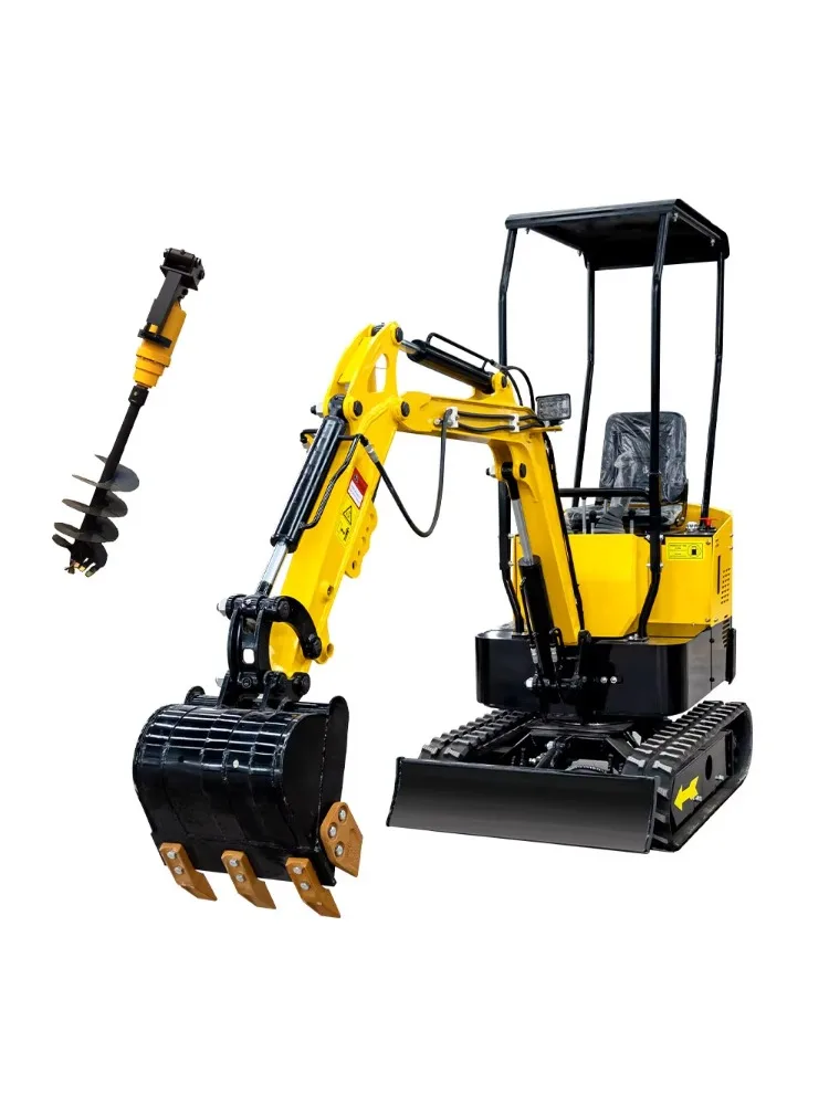 Mini escavatore cinese economico di vendita caldo di molte colori da 1 tonnellata di peso in vendita