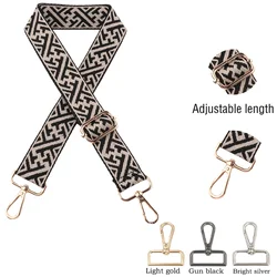 3.8CM Colorful Bag Straps For Handbag Adjustable Single Shoulder Belt Strap For Shoulder Bag Bag Accessories Replacement Belt