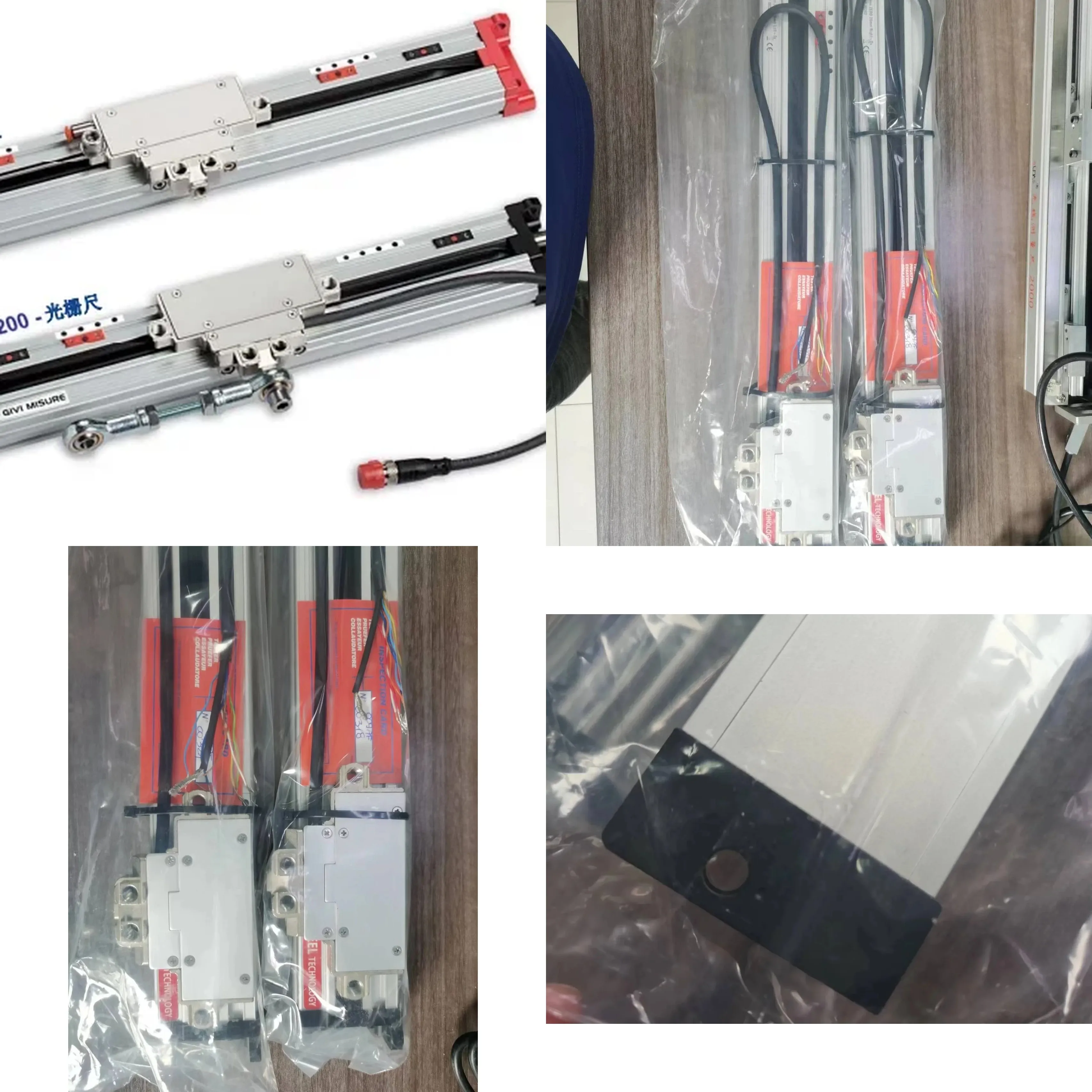 GIVI GVS202S T5E 320mm Memegang Sensor Pemindahan Ruler Khusus Untuk Mesin Bending Grating Ruler Sensor Optik