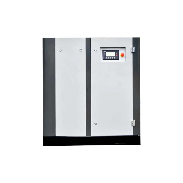 2025 Factory Wholesale 7.5KW 380V AC Stationary Industrial Screw Air Compressor Lubricated Air Cooled ISO CE Certified Low Price