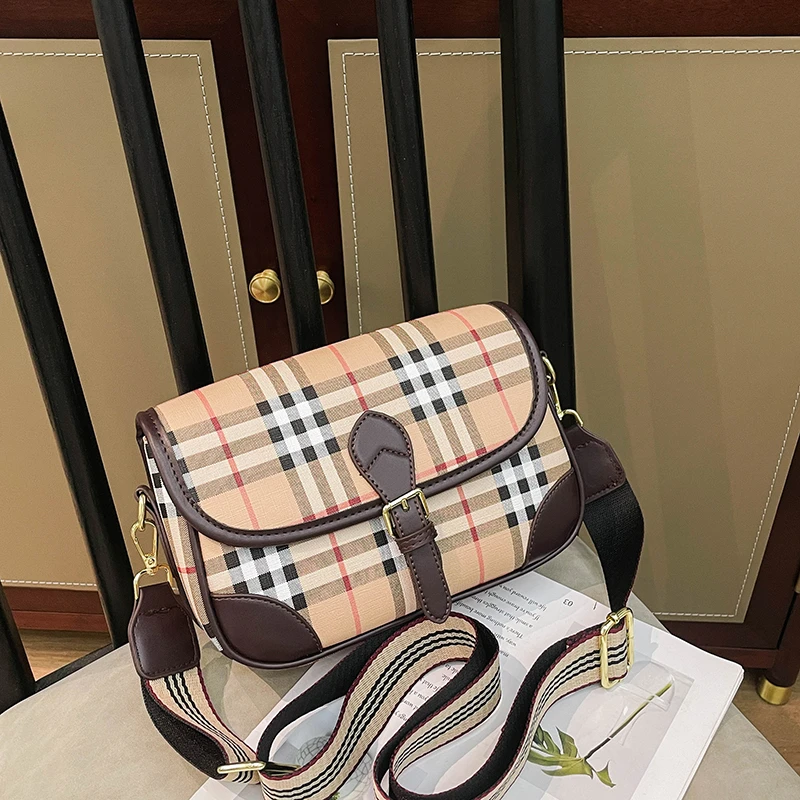 Sac à main classique élégant pour femmes, sacoche en cuir avec sangle réglable, sacs à main élégants et populaires de marque de luxe