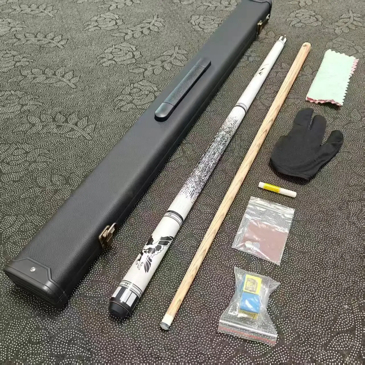 

Новый бильярдный кий 2026 года, специальная серия, с головками 10/11.5/13 мм, из белого воскового дерева, разборный (1/2), вес 19.5 унций