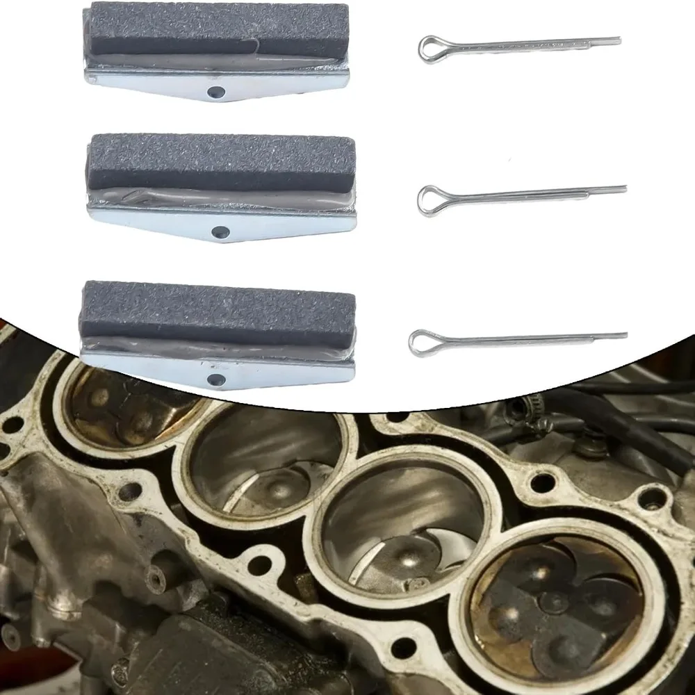 3PCS 1-1/8Inch & 2Inch Cylinder Hone Stone Metal & Grinding Stone Heavy Duty Engine Cylinder Grinding Stone