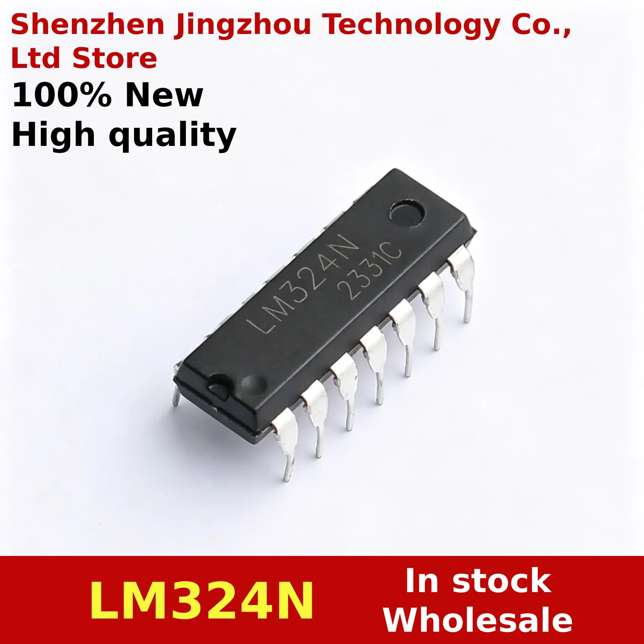 (10/50/100PCS) 100% New LM324N LM324 DIP-14 Operational Amplifiers - Op Amps Quad Operational Amp Chip In Stock