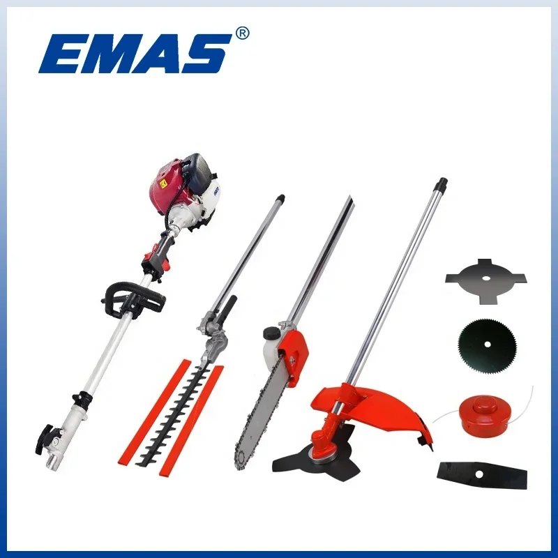 EMAS Garden tools Gasoline Multi-Function Brush cutter GX35 4 stroke Engine Multi Grass Cutter