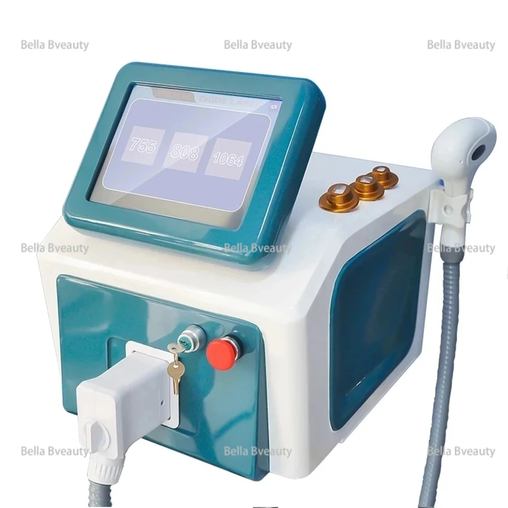 2024 Best Selling 808nm Diode Laser Hair Removal Machine 3 Wavelengths Laser Hair Removal Machine