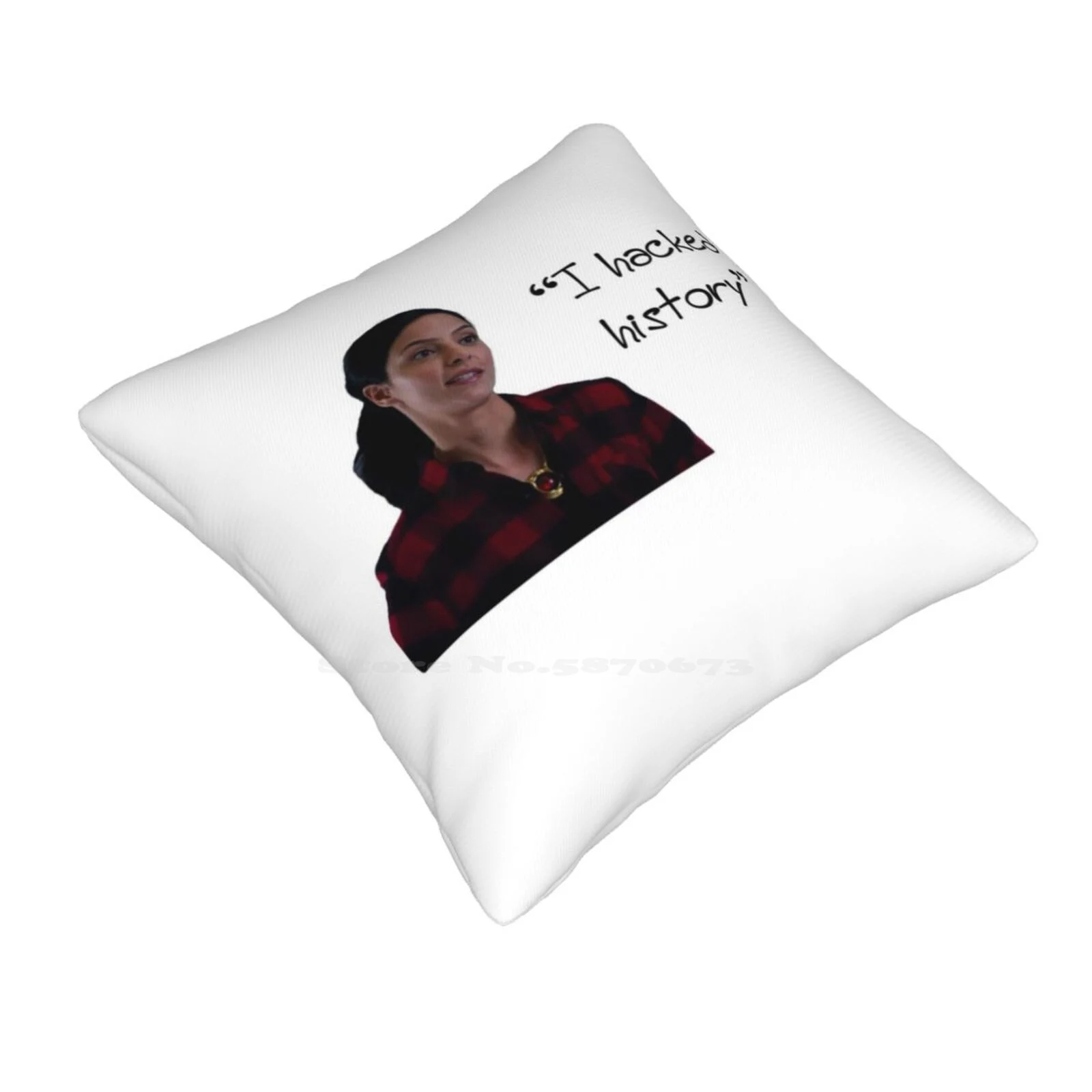 I Hacked History Pillow Cover Hug Pillowcase Zari Tomaz Tala Ashe Legends Of Tomorrow Dctv Legends Universe Arrowverse Gideon