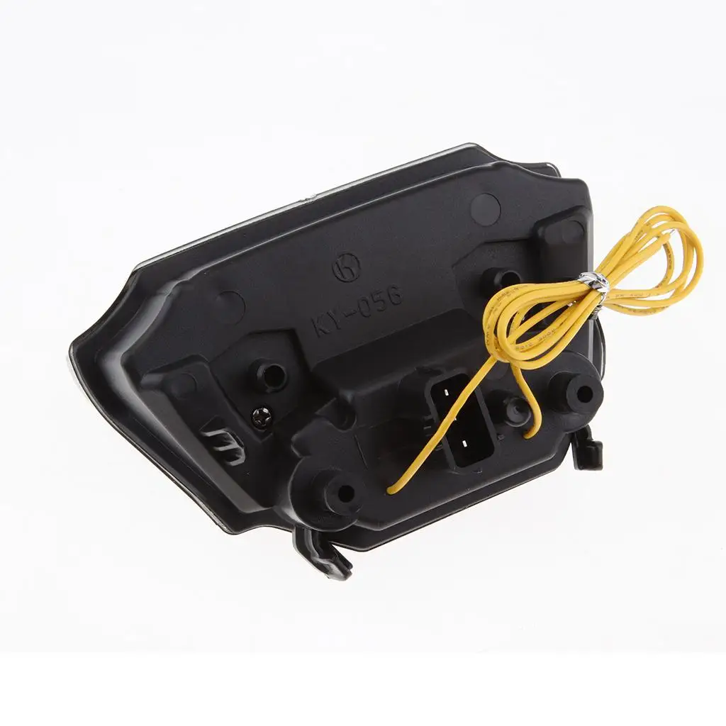 

Интегрированный светодиодный задний фонарь для мотоцикла с дымчатой линзой, стоп-сигнал и указатель поворота для Kawasaki ZX10R 2011-2014