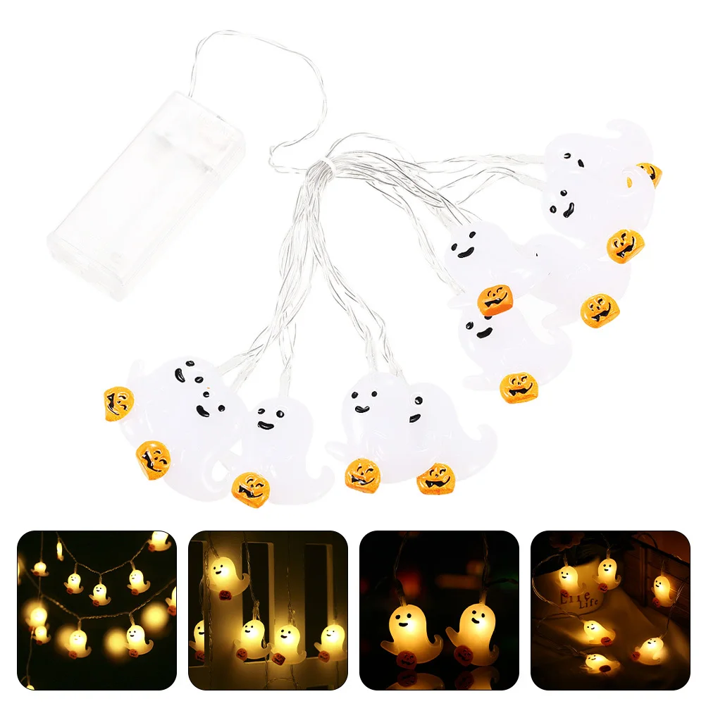 سلسلة أضواء 200 سم تعمل أضواء LED للزينة لساحة الحفلات والمنزل الداخلي والخارجي، زينة الهالوين العتيقة، #1