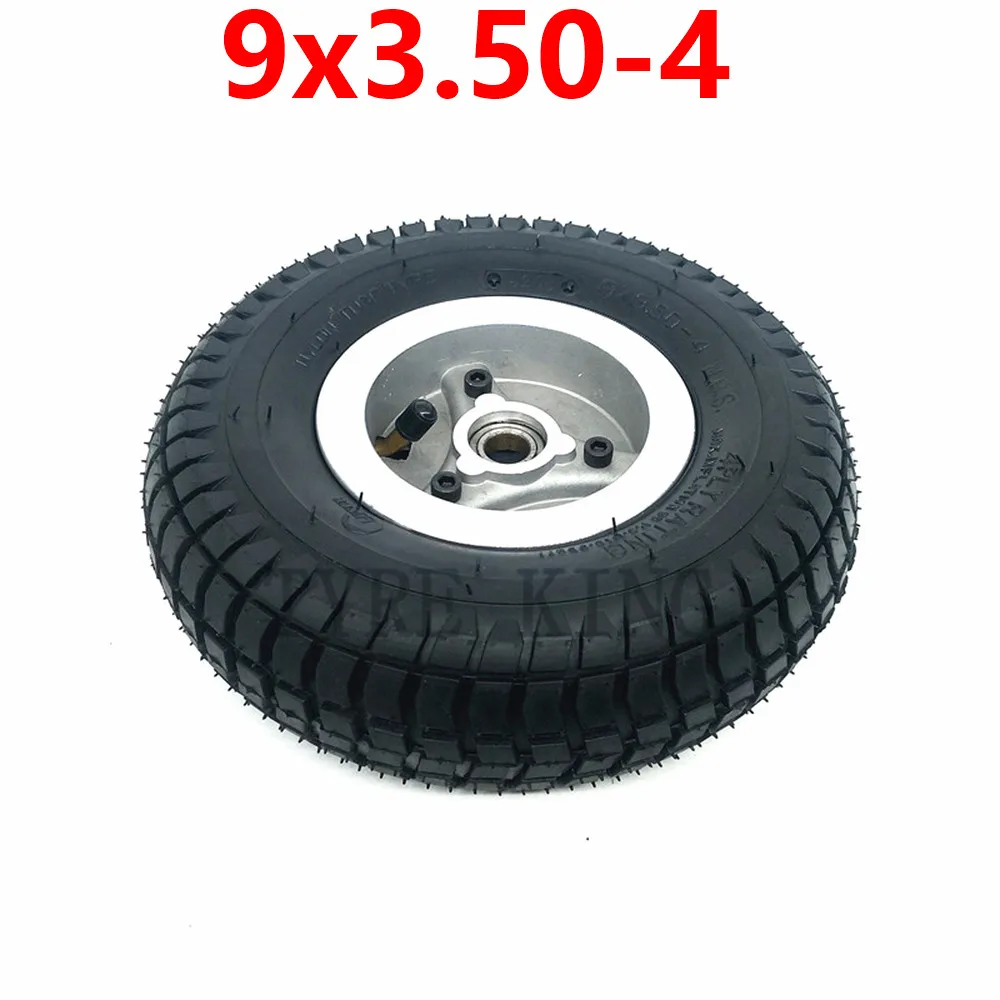 High Quality 9 Inch  9x3.50-4 Tube Tire Wheel Fits Scooter Skateboard Pocket Bike Electric Tricycle 9*3.50-4 Tyre Wheel Parts