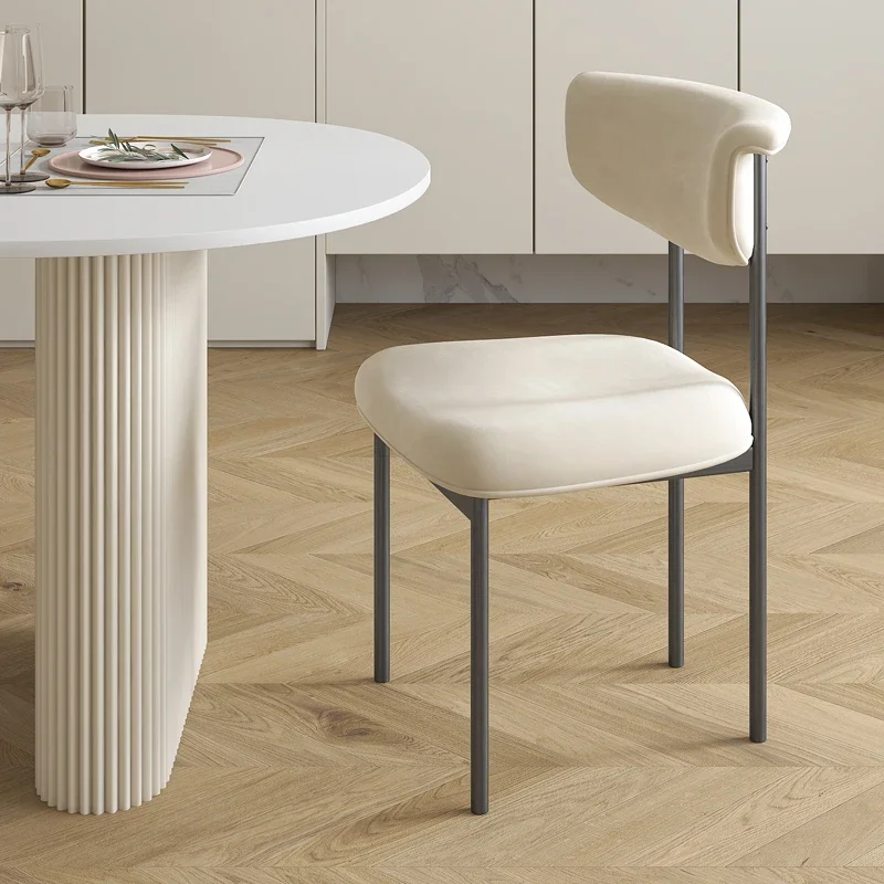 

Portable Ergonomic Dining Chairs Nordic Comfortable Waiting Luxury Minimalist Dining Chairs Throne Muebles Trendy Furniture