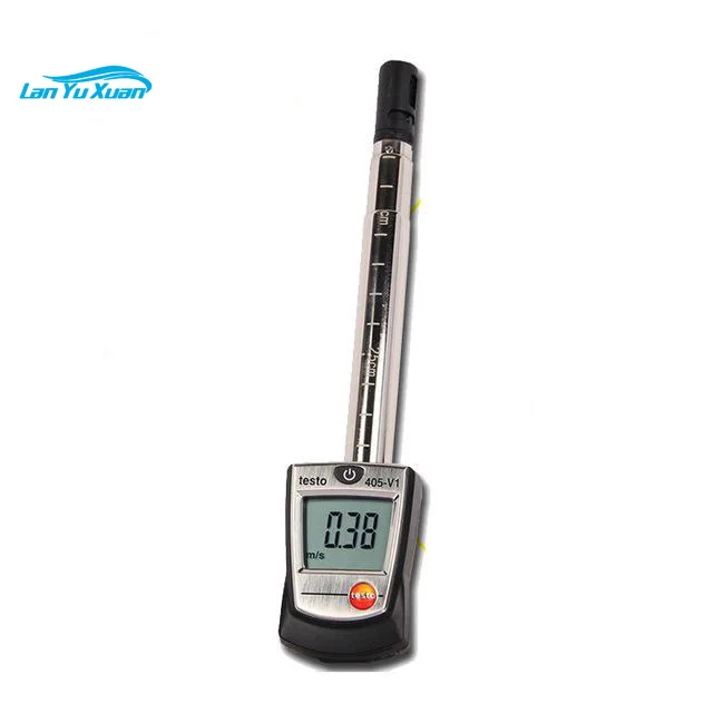 Handheld Testo 405 Wind Speed Measuring Instrument Thermal Sensitivity Anemometer