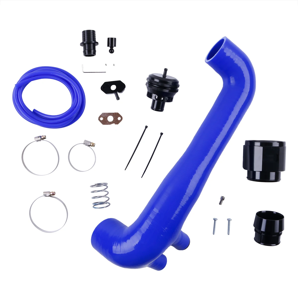 1PC 4PLY For 2015-2016 Volkswagen VW Golf Jetta Polo MK7 Forge 1.2 & 1.4 TSI Silicone Dump Blow Off Valve BOV Hose Pipe Kit