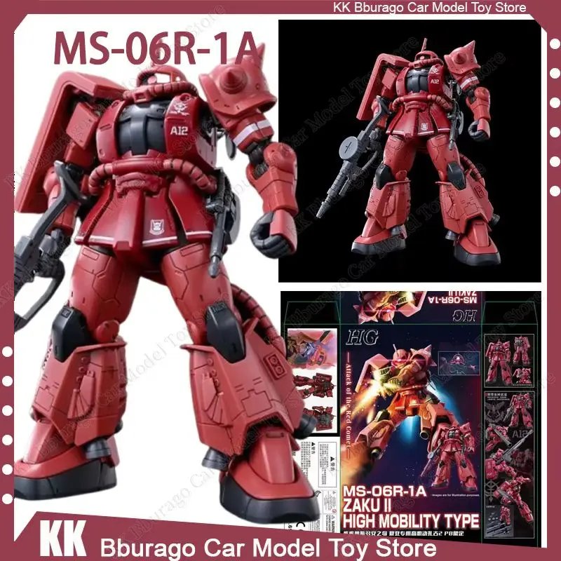 

XINGDONG HG 1/144 MS-06R-1A Zaku II ВЫСОКОГО МОБИЛЬНОГО ТИПА Сборка Модель Комплект Фигурка Робот Пластиковая Модель Комплект Игрушки На Заказ Подарок