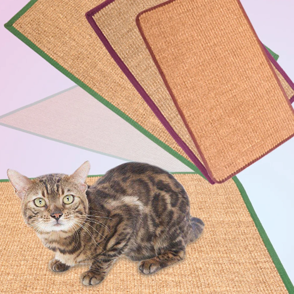 

Cat Scratch Blanket Scratching Mats Pet Supplies Grinding Pads Scratcher The Sisal