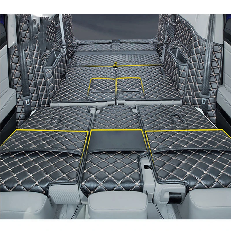 For Volkswagen ID.6 Crozz 6 Seat 7-Seater Car Floor Mats VW ID.6 XPE Full Surrounded Floor Liner Trunk Mat cars Accessories