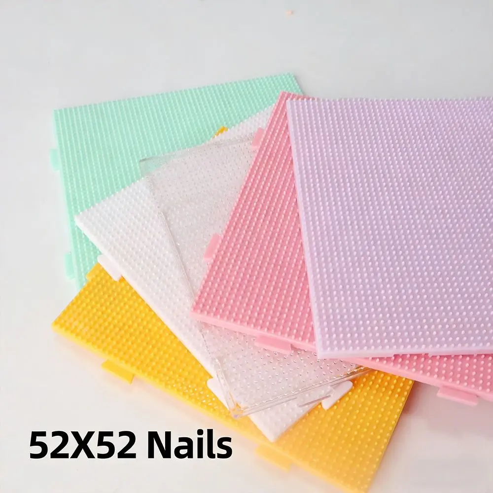 High Quality Perler Hama Beads Handmade Crafts Decor Three-dimensional Heat Resistant Round Template 52*52 Dot DIY Make Puzzle