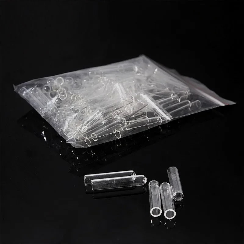 Glass Fermentation Tube Duchenne Small Catheter 5mm* 30mm Dehan\'s tubule Biological Laboratory Supplies Glass Tube 200 / PK