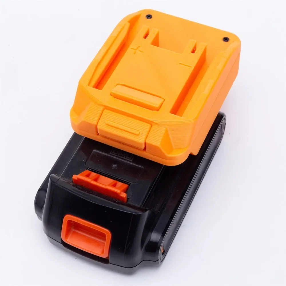 Batteries Converter  For Black Deckr 20v Lithium Adapter Convert To  Worx 6pin Tool Adapter(without battery and tools)