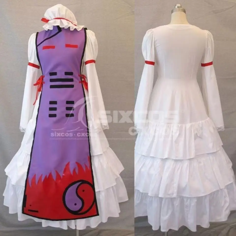 

Cosplay Costume Anime Tou hou Yukari Yakumo Purple Mom Cosplay Taoist Robe Suitable