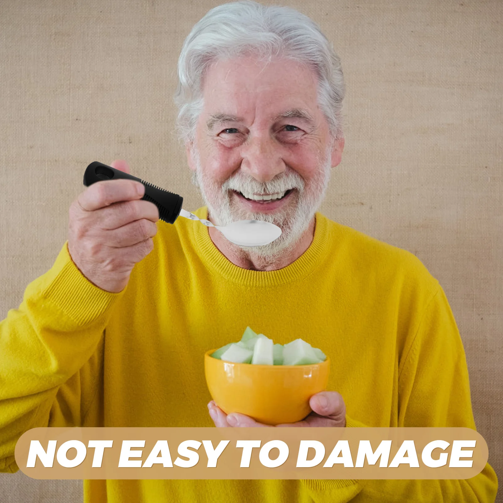 Anti-shake Spoon Disability Adaptive Silverware Knife and Fork Tremor Stainless Steel Soup