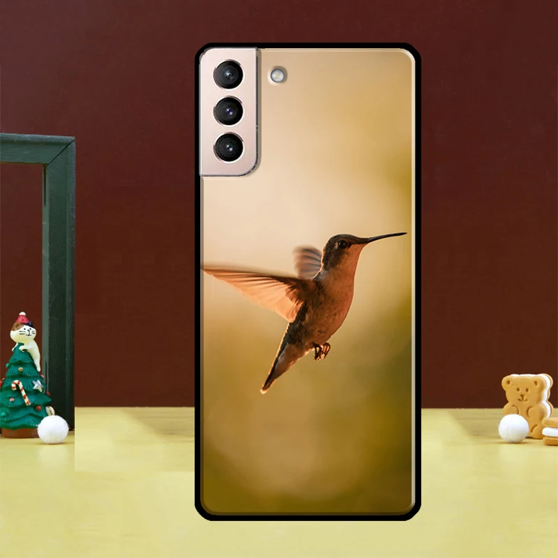 Hummingbird Case For Samsung Galaxy S23 S21 S22 Ultra S8 S9 S10 Note 10 Plus Note 20 Ultra S20 FE Cover
