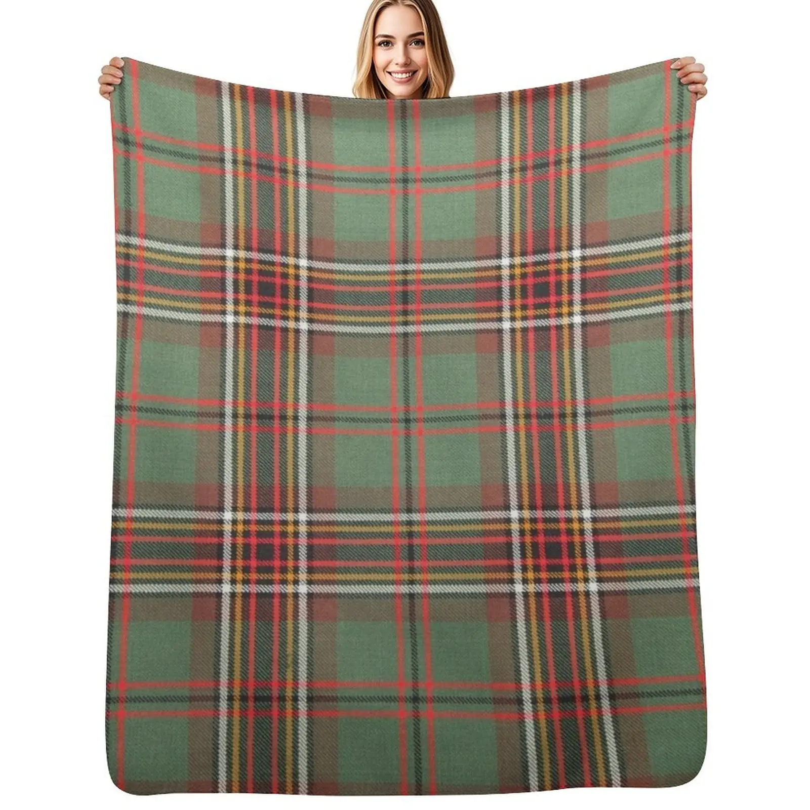 

Murphy Tartan Throw Blanket Cozy Throw Blanket Birthday Gift for Him Her