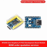 RP2040-Zero Compatible Raspberry Pi Microcontroller PICO Development Board Module Dual Core Cortex M0 Processor 2MB Flash Memory