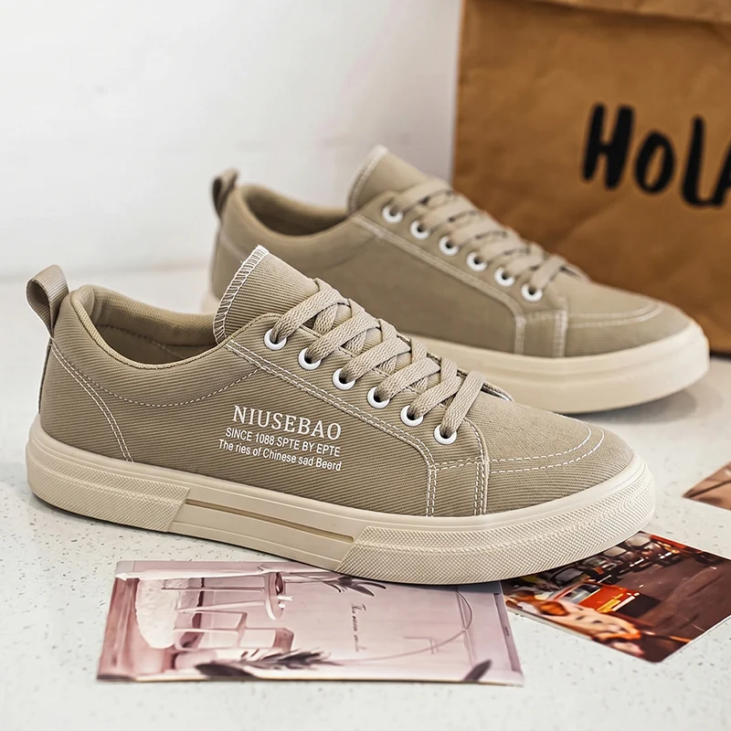 

New Trendy and Versatile Casual Canvas Fashionable Sports Shoes for Men. Athletic Shoes. Casual Shoes. Sneakers Men