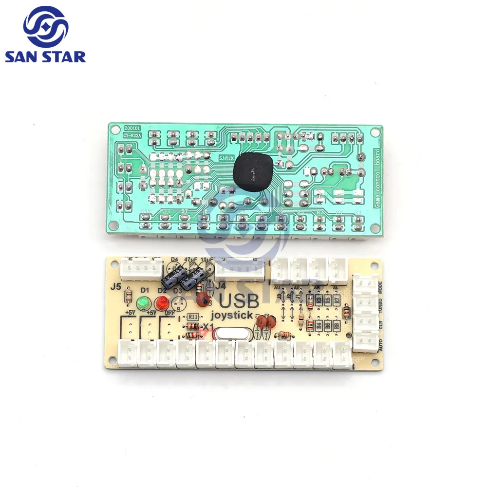 Arcade joystick DIY kit Zero Delay USB controller PC Sanwa ball joystick met Amerikaanse 28mm drukknoppen voor PC P3 Pandora game