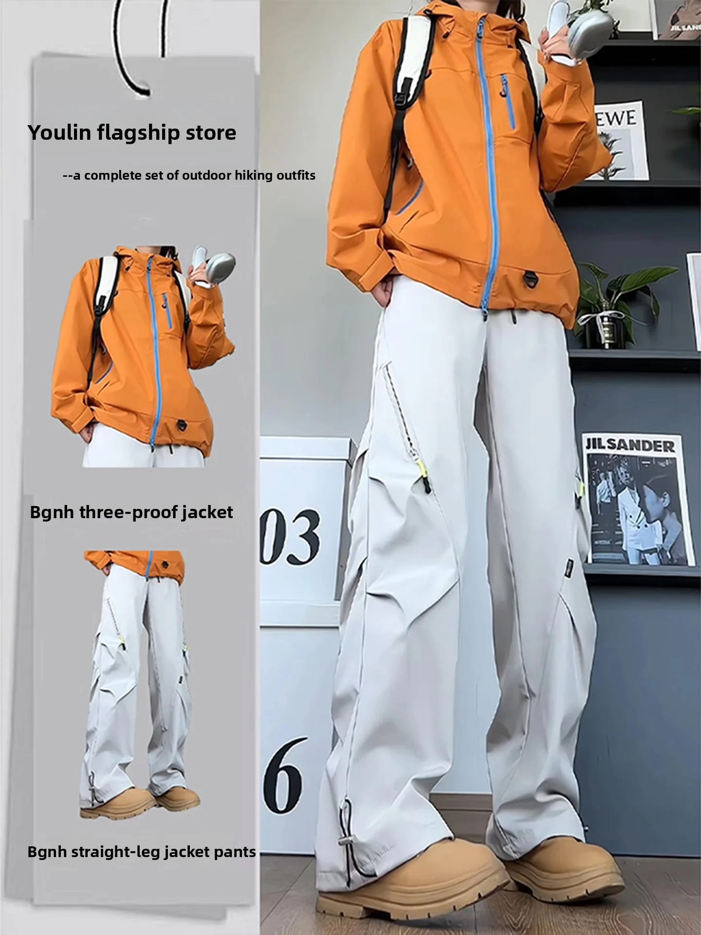 

Мужской комплект для активного отдыха: мягкая, быстросохнущая футболка и брюки для ранней осени, для альпинизма и повседневного спорта