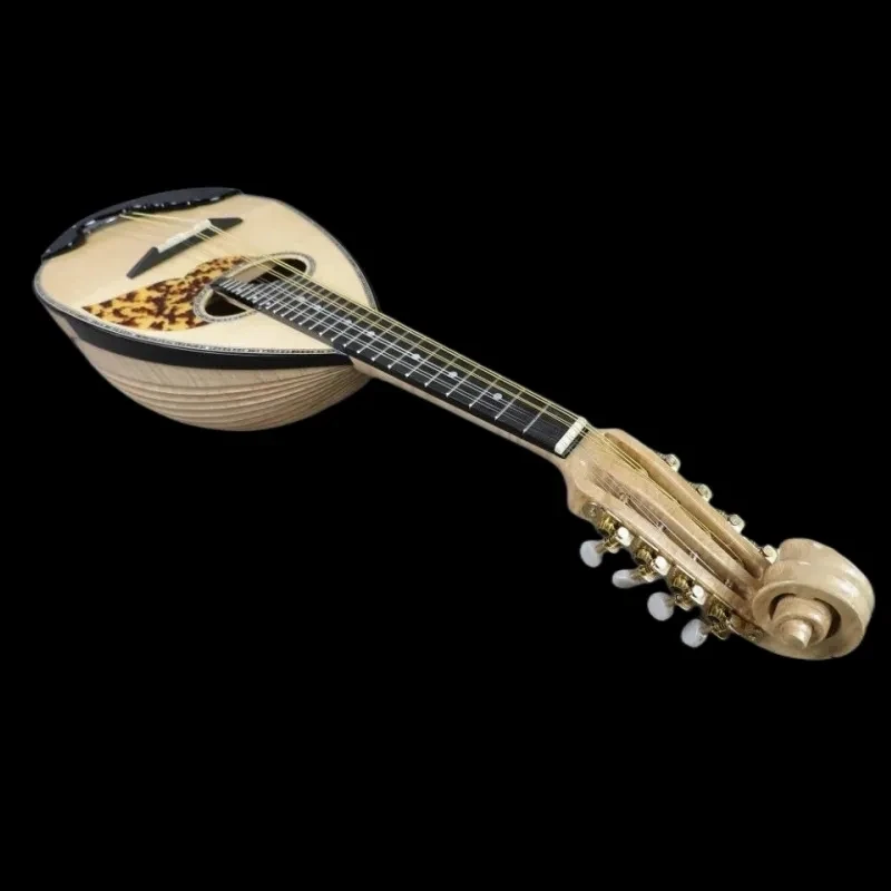 

New Professional Japanese style 8strings bowlback Turnover Mandolin #7336