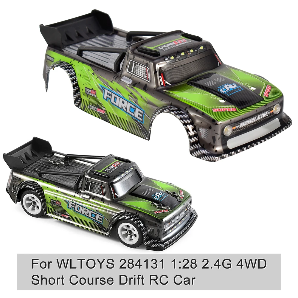 RC Car Parts WLtoys 284131-2047 Car Body Shell 284131 1:28 2.4G 4WD Short Course Drift RC Racing Car Spare Parts Accessories