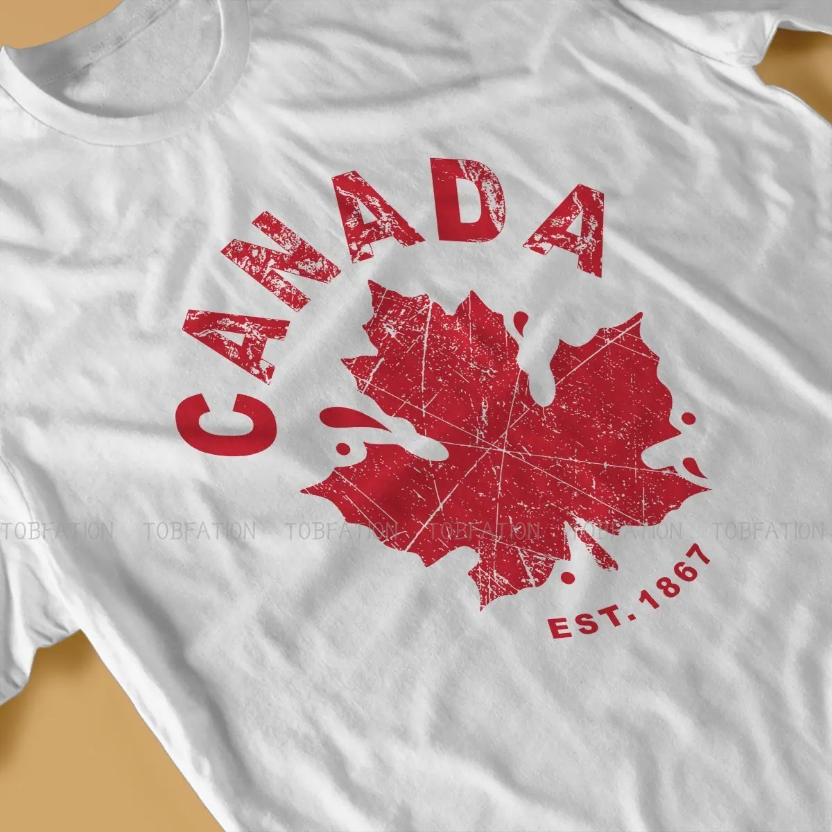 Est. 1867 with Canadian Flag Maple Leaf Icon Special TShirt Liberal Party of Canada Comfortable Creative Gift Idea  T Shirt