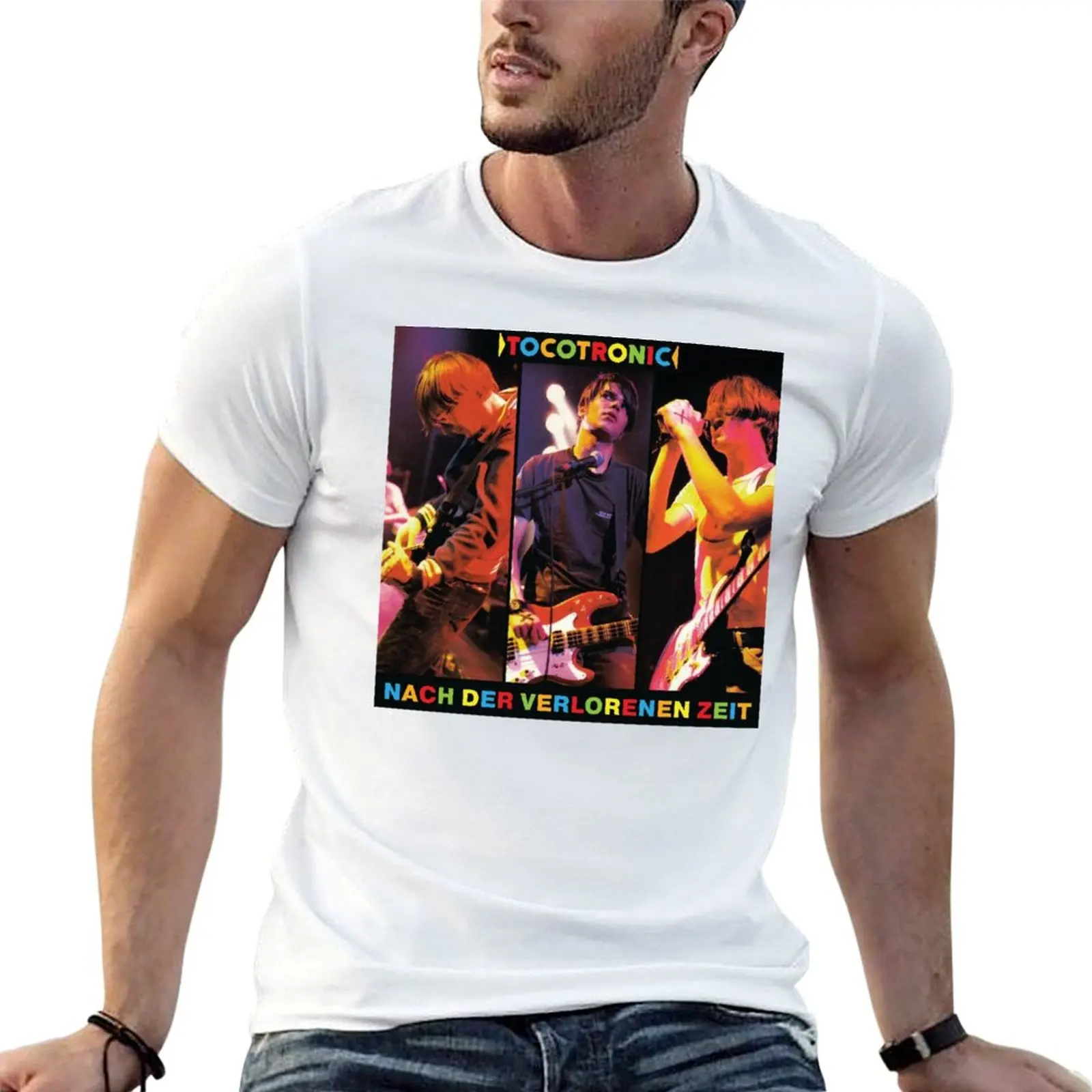 Tocotronic - Nach der verlorenen Zeit album 1995 T-Shirt t shirts designer cotton tshirt 100% man t shirt graphic T-shirt