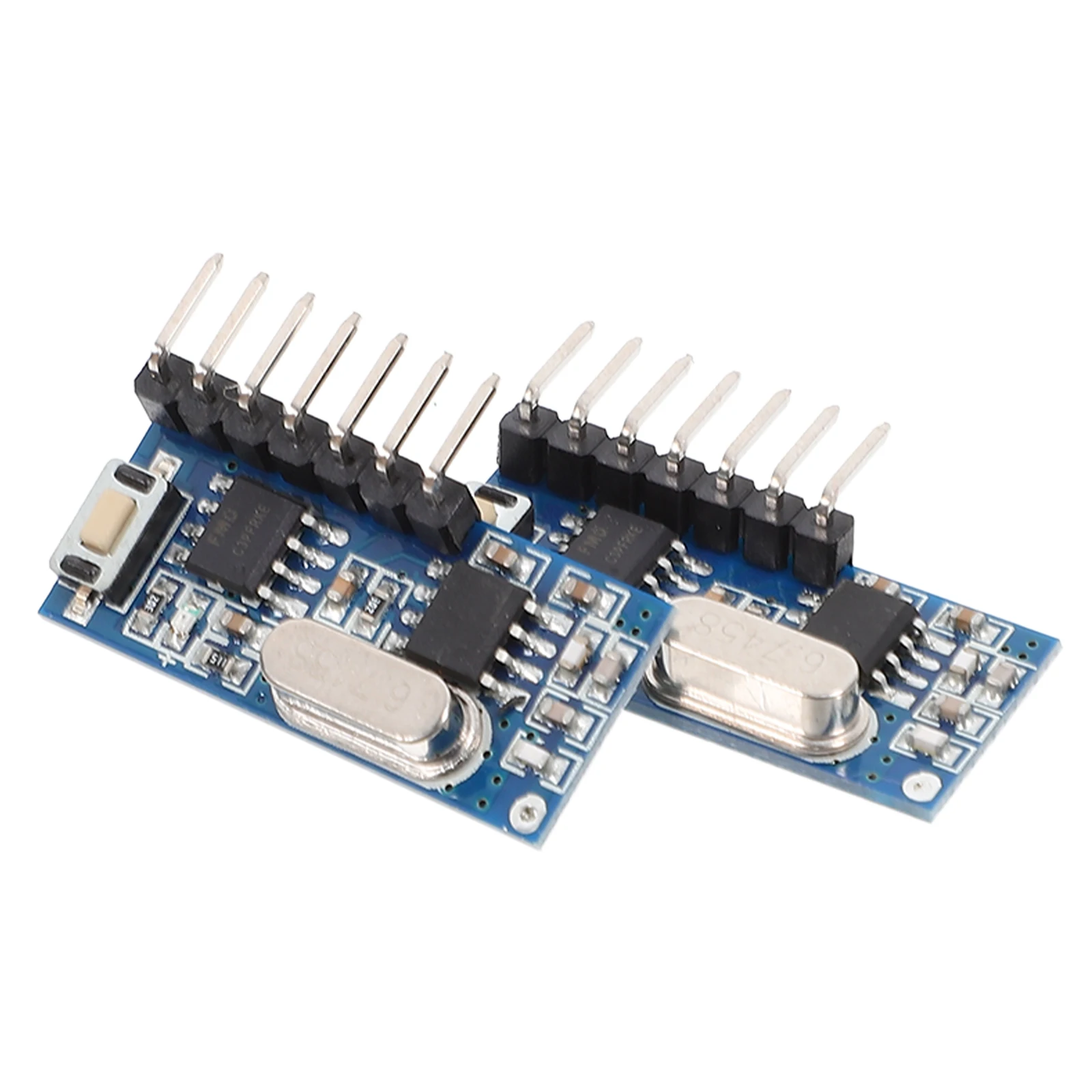 

2pcs Wireless Receiver Module 4 Channels Output 1527 2262 Chip Transceiver Relay Communication Board Replacement for Electronics