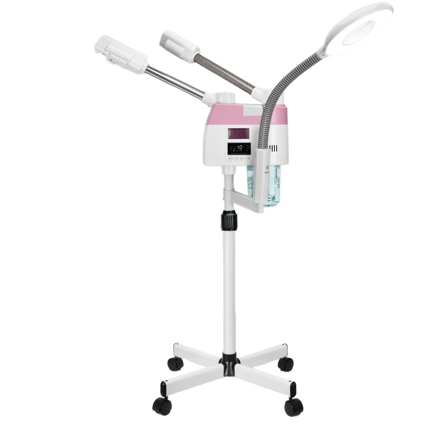 

Cross-border 3-in-1 face steamer, double-tube hot and cold spray replenishment instrument, spray
